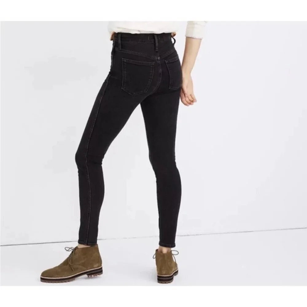 Madewell black skinny